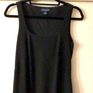 Ann Taylor Black sleeveless Dress